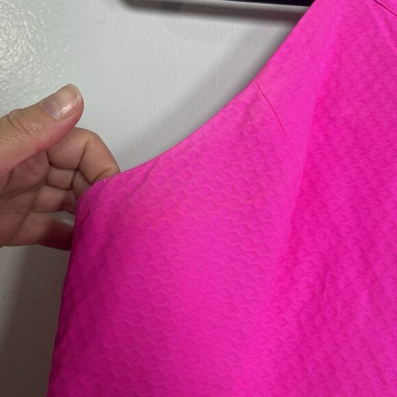 LILLY PULITZER Ashlyn Shift Dress Size 2 Pink Gold Preppy Vibrant Embellished - Picture 4 of 14